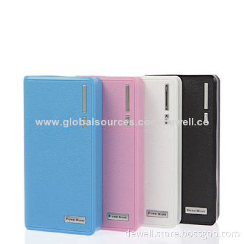 USB Mobile Phone Chargers for Ladies, 2,400/4,000mAh Capacity, Super Mini Size